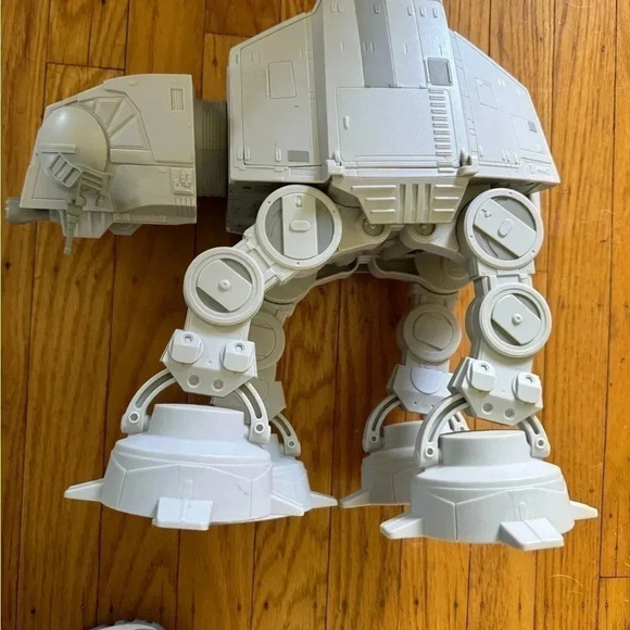 2009 Playskool Star Wars Imperial AT-AT Walker Hasbro On Off Works light sounds - Picture 3 of 7